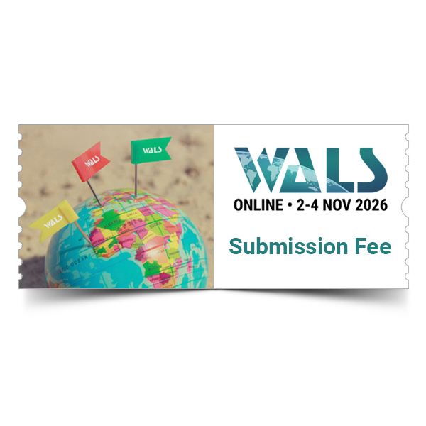 WALS 2026 Submission Fee